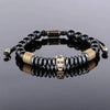 Black Luxury Beaded Bracelet - Beaded - Luxury - Bracelet - Black - Necklace