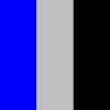 Blu - Argento - Nero color swatch