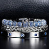 Blue Crystal Bracelets - Beaded - Crystal - Bangle - Bracelet - Blue