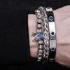 Blue Crystal Bracelets - Beaded - Bracelet - Blue - Bangle - Crystal
