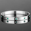 Blue Crystal Bracelets - Crystal - Bangle - Beaded - Blue - Bracelet