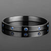 Blue Crystal Bracelets - Beaded - Bangle - Crystal - Bracelet - Blue