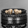 Brave Deluxe Bracelets - Silver - Gold - Bracelet - Roman - Black