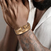 Brave Deluxe Bracelets - Black - Bracelet - Silver - Roman - Gold