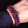 Colored Deluxe Bracelets - Tiger - Bracelet - Blue - Eye - Beaded