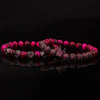 Colored Deluxe Bracelets - Beaded - Eye - Tiger - Bracelet - Blue