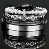 Cross Deluxe Bracelets - Cross - Gold - Silver - Beaded - Bracelet