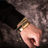Cross Deluxe Bracelets - Gold - Bracelet - Bangle - Cross - Silver