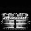Deluxe Double Leopard Head Bracelets - Bangle - Blue - Bracelet - Double - Head