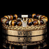 Deluxe Roman Crown Bracelets - Crown - Bracelet - Bangle - Roman - Beaded