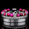 Deluxe Roman Crown Bracelets - Beaded - Crown - Bangle - Roman - Bracelet