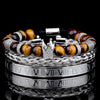 Deluxe Roman Crown Bracelets - Beaded - Crown - Bracelet - Bangle - Roman