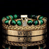 Deluxe Roman Crown Bracelets - Bracelet - Beaded - Bangle - Crown - Roman