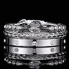 Eagle Crystal Deluxe Bracelets - Bangle - Bracelet - Beaded - Crystal - Blue