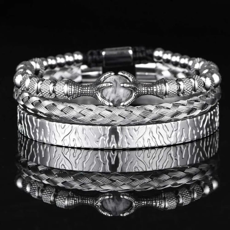 Eagle Deluxe Bracelets - Bracelet - Eye - Tiger - Gold - Black