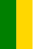 Green - Gold - White color swatch