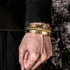 Hematite Crown Deluxe Bracelets - Bangle - Crown - Roman - Gold - Bracelet