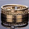 Horseshoe Luxury Bracelets - Roman - Bangle - Bracelet - Gold - Silver