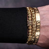 Leopard Deluxe Bracelets - Black - Bracelet - Leopard - Silver - Gold