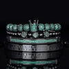 Limited Edition Bracelets - Bracelet - Blue - Bangle - Beaded - Roman