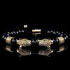 Luxury Double Leopard Beaded Bracelet
