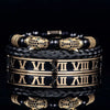 Luxury Double Leopard Bracelets - Beaded - Roman - Double - Leopard - Gold