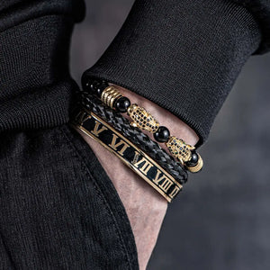 Luxury Double Leopard Bracelets - Bangle - Beaded - Bracelet - Leopard - Double