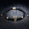 Luxury Stone Beaded Bracelet - Beaded - Leopard - Bracelet - Luxury - Crown