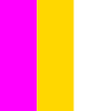 Magenta - Gold - White color swatch