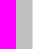 Magenta - Silver - White color swatch