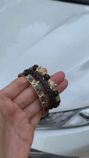 Luxury Double Leopard Bracelets