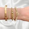 Queen Premium Bracelets - Beaded - Silver - Crystal - Gold - Bangle