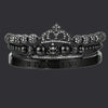 Queen Premium Bracelets - Bangle - Bracelet - Silver - Black - Crystal