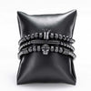Rebel King Bracelets - Bracelet - Beaded - Gold - Black - Silver