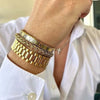 Roman Deluxe Bracelets - Gold - Bracelet - Bangle - Roman - Silver