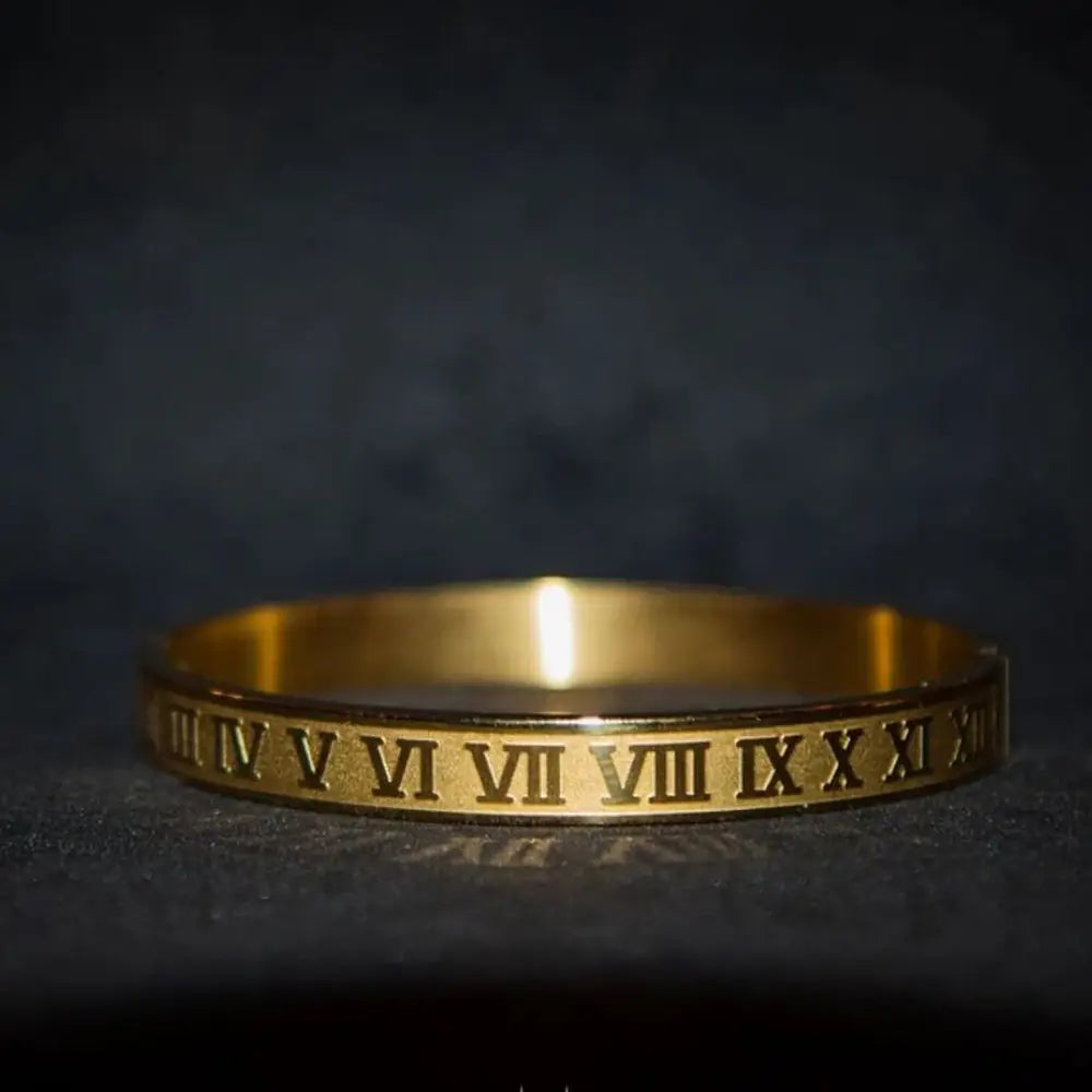 Roman Emperor Bangle - Emperor - Roman - Bangle - Gold - Silver