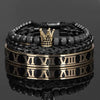 Roman King Bracelets - Gold - Silver - Black - Bracelet - Roman