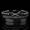 Roman Royal Dragon Bracelets - Dragon - Bangle - Royal - Gold - Black