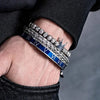 Royal Roman Bracelets - Blue - Royal - Beaded - Gold - Roman