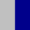 Silber - Marineblau color swatch
