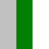 Silver - Green - White color swatch