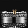 Smooth Crown Bracelets - Beaded - Crown - Bracelet - Gold - Bangle