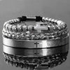 Spanish Cross Bracelets - Gold - Silver - Bangle - Bracelet - Beaded