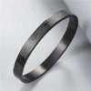Spanish Scripture With Cross Bangle - Silver - Bangle - Cross - Black - Gold