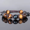 Tiger Eye Stone Bracelet - Tiger - Bracelet - Eye - Lion's - Stripes