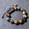 Tiger Eye Stone Bracelet - Eye - Bracelet - Tiger - Luxury - Black