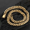 Titanium Steel Bracelet or Necklace - Gold - Necklace - Silver - Timeless - Cuban