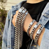 Titanium Steel Bracelet or Necklace - Gold - Necklace - Silver - Cuban - Bracelet